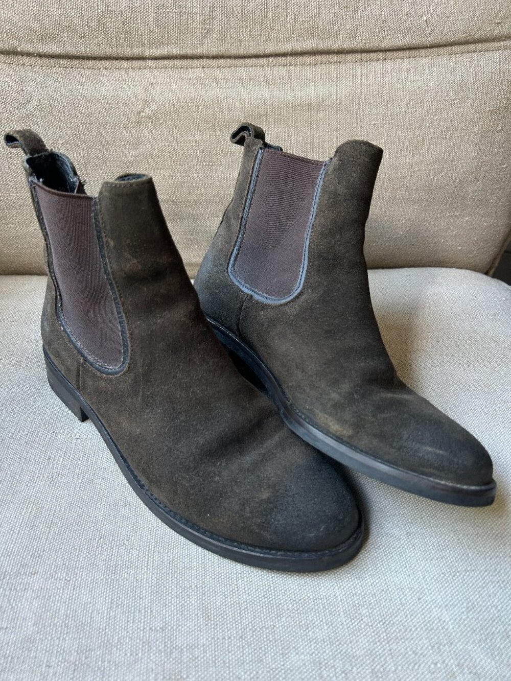 Thursday Boot Co suede Chelsea boots, 7.5